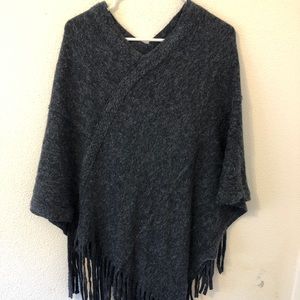 Sweater poncho